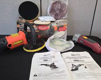 Chicago Electric Power Tools 7 Polisher Sander Oscillating Multi Tool