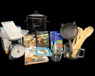 CrockPot, Liners, Cookbooks, Kitchen Scales More