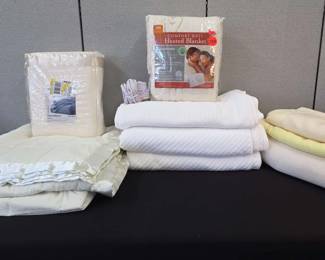 Twin Heated Blanket, Bed Spread Blankets