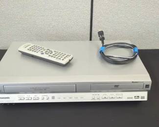 Panasonic VCR And DVD Player