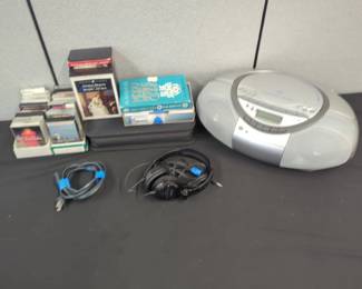 Radio, CD, And Tape Player