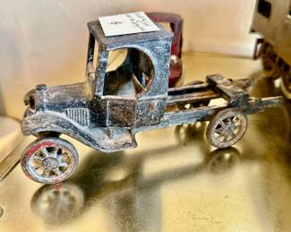 antique iron truck by Arcade