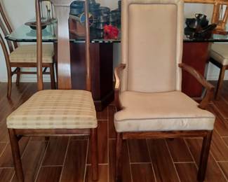 Set 8 Wonderful Drexel Dining Chairs