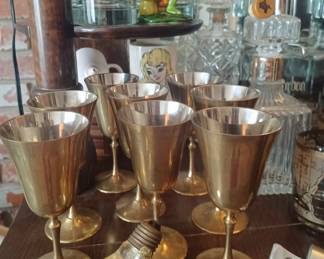 Brass Goblets