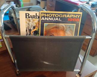 Vintage Mags & Rack