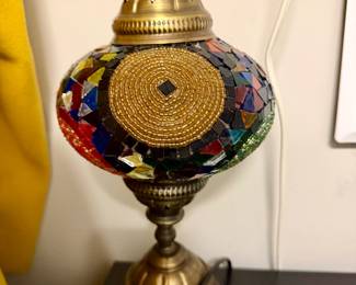 Turkish Moroccan Mosaic Lamp