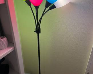 Multicolor floor lamp