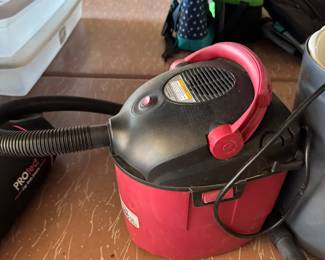 Small shop vac