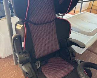 Three children’s car seats