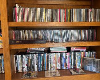 DVDs and CDs