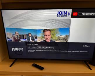 50 inch Vizio smart TV