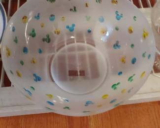 Large Disney salad bowl