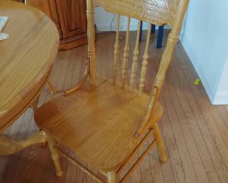 One of four matching chairs