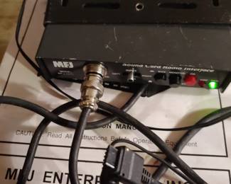 MFJ sound card radio interface