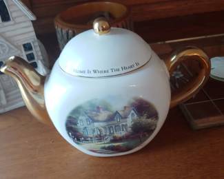 Thomas Kinkade teapot