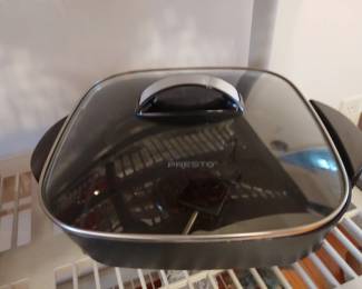 New Presto griddle with lid
