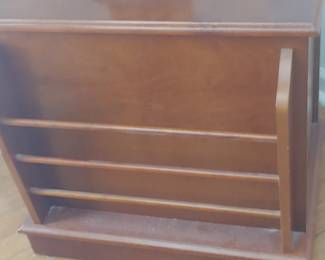 Mid-century magazine rack / table