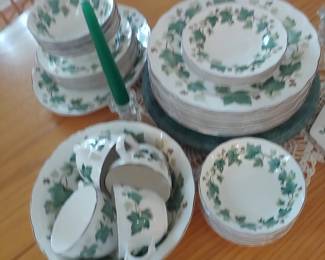 Nico dishes with Ivy pattern 36 piece