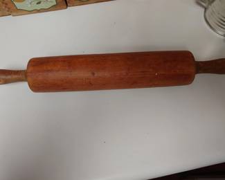 Vintage wood rolling pin
