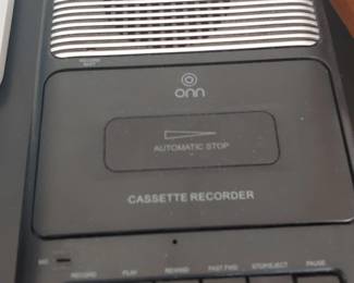 ONN cassette player