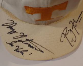 Signed Tennessee cap