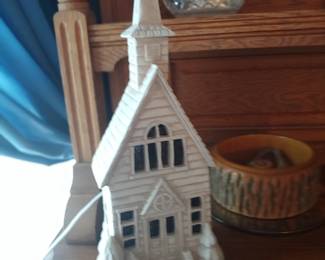 Lighted musical Church