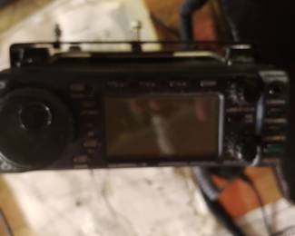 Icom HF/VHF/UHF transmitter