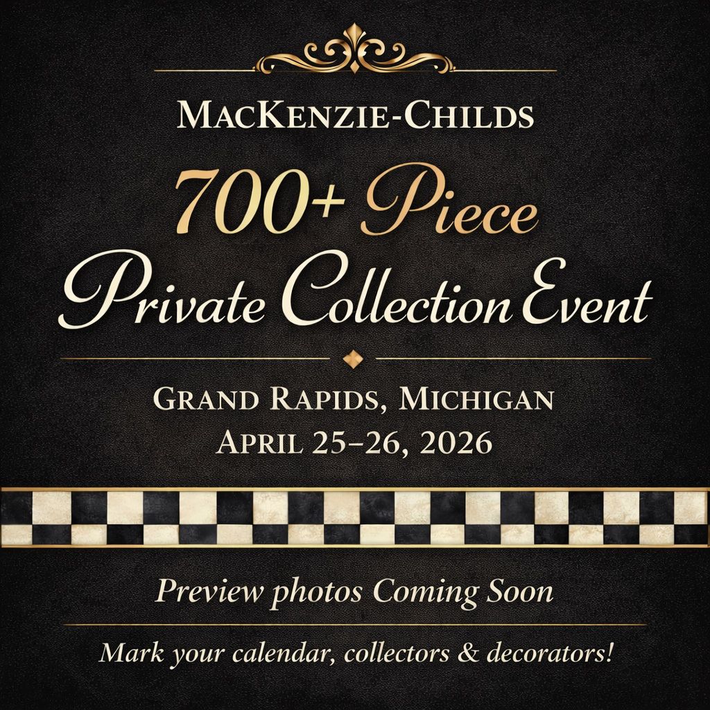 MacKenzieChilds estate sale preview