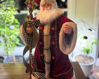 One of a kind retired Santa