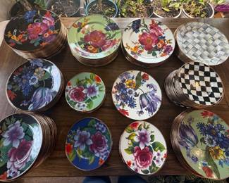 Can see in photos but some pattens have 30+ stacked 