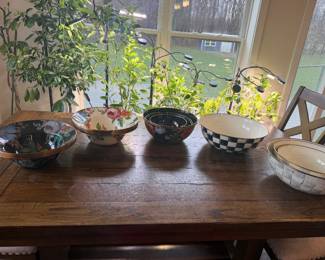 I have about 20 or so more boxes of JUST enamel items to photograph. Many patterns.