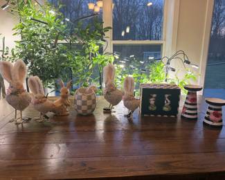 Easter Collection, not shown captain carrot and Mrs Beat. All NIB