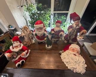 Unique Santa decorations, true statement pieces!