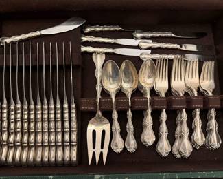 TOWLE "COUNTRY MANOR'  STERLING/ SERVICE FOR 12