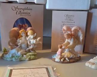 Seraphim Classics Grace, Treasures Friends, Angels To Watch Over Me, Rachel