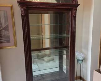 005 Lighted Curio Cabinet