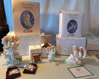 Seraphim Classics Angel Figurines Eve, Claire Chelsea
