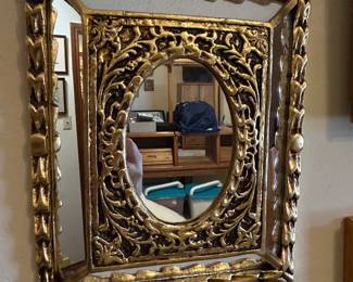Framed mirror