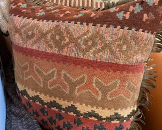 Blankets and pillows - southwestern flair