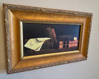 Lots of pretty framed art pieces 