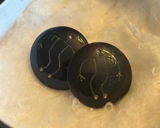 Tribal vintage earrings