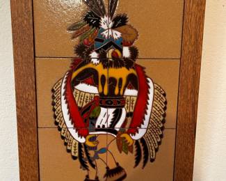 Kachina wall art - Jennifer Rocle 