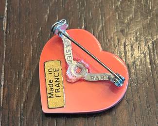 Lea Stein vintage brooch