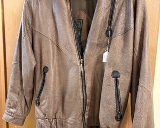Wil Cort’s vintage leather jacket