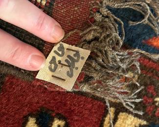 Afghanistan-made rug, area-size 9x12