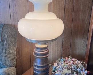 Vintage Hurricane Style Lamps (2)