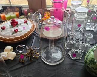 Misc. Entertaining Pieces, Vases and more