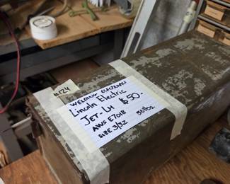 #124	Jet-LH Welding Electrodes - 50 pounds - Size 3/32	 $50.00 