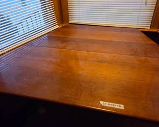 #192	Wedge shaped Dining room table 60-30x40x30	 $175.00 