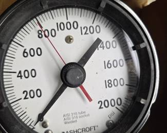 #164	Ashcroft Dura Gauge Size 4.5 - NIB	 $50.00 